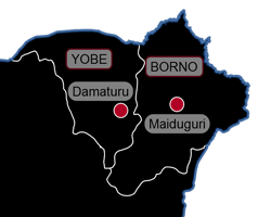 map evolution borders Borno